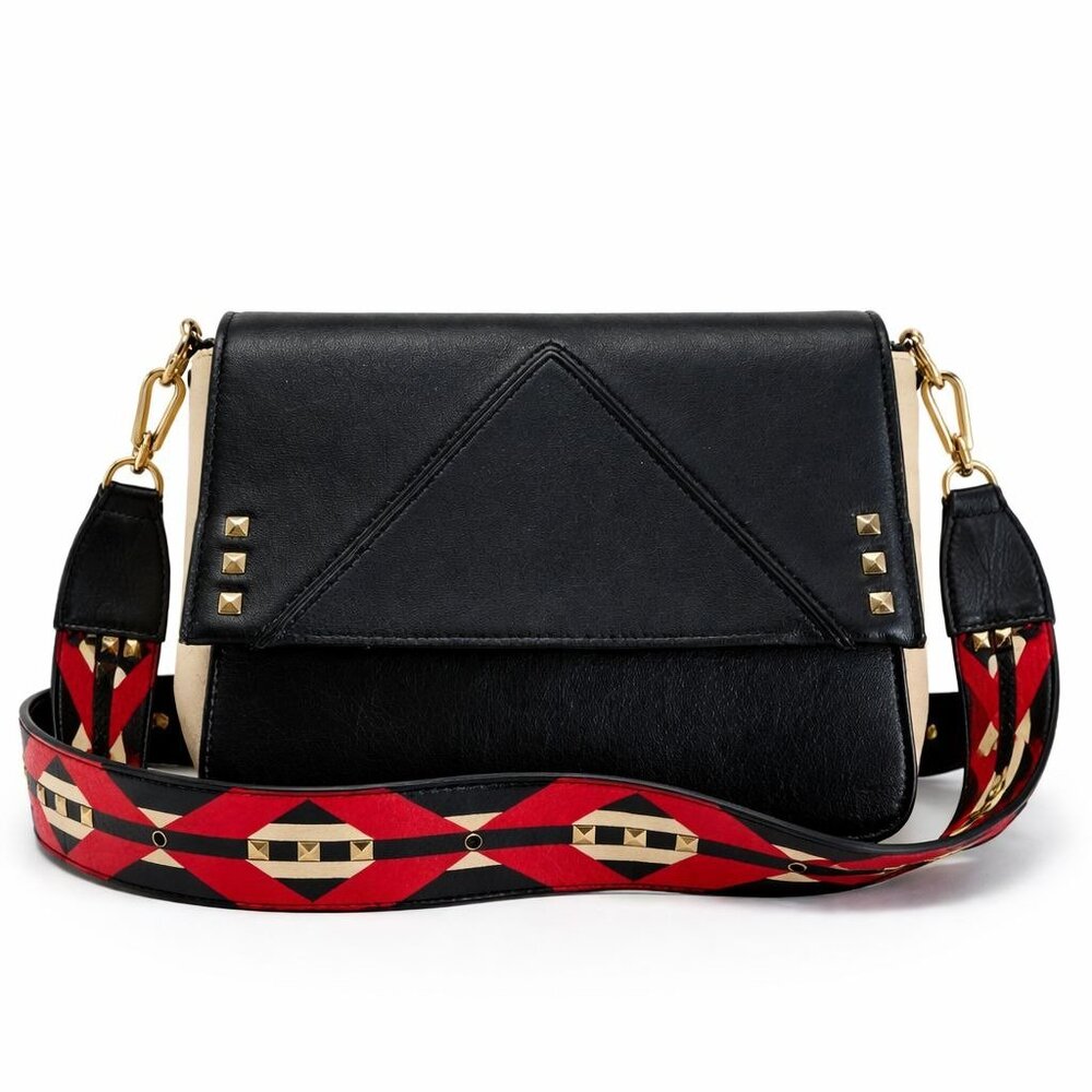 Steve Madden Western Crossbody Aztec Guitar Strap Nashville Chic Saddle Bag